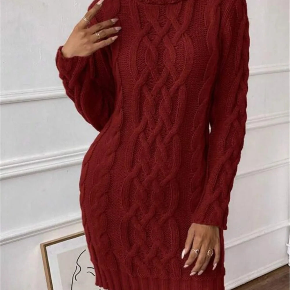 Knitted Winter Dress – Women’s