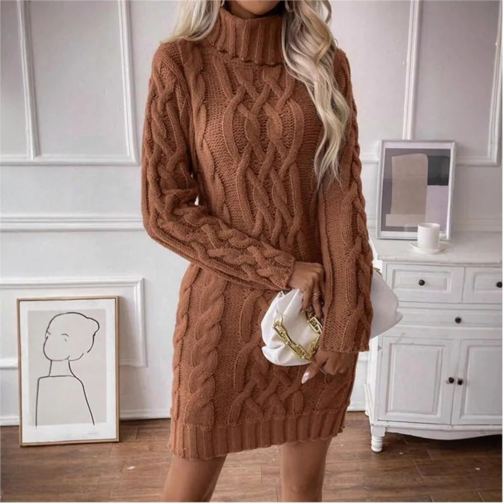Knitted Winter Dress – Women’s