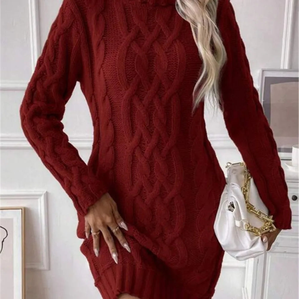 Knitted Winter Dress – Women’s