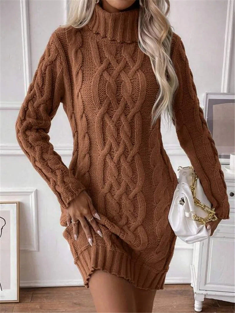 Knitted Winter Dress – Women’s