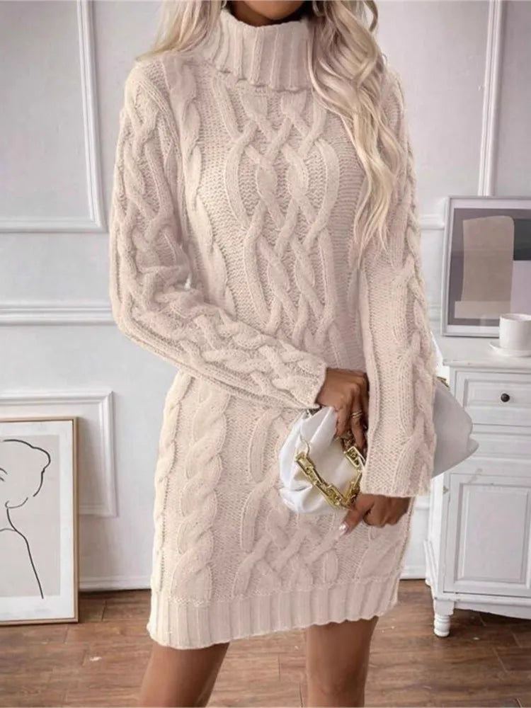Knitted Winter Dress – Women’s